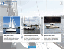 Tablet Screenshot of nautik-yachting.de